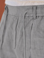 NICHOLS | Oversized Linen Pants with Drawstring