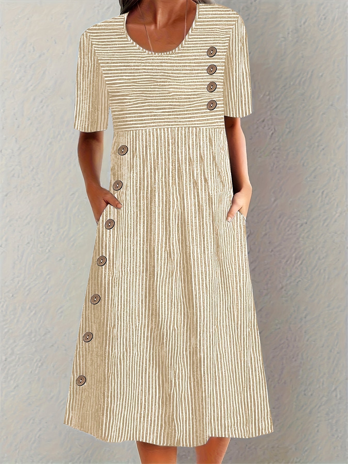 Sofia™ | Gestreiftes Sommerkleid für Damen