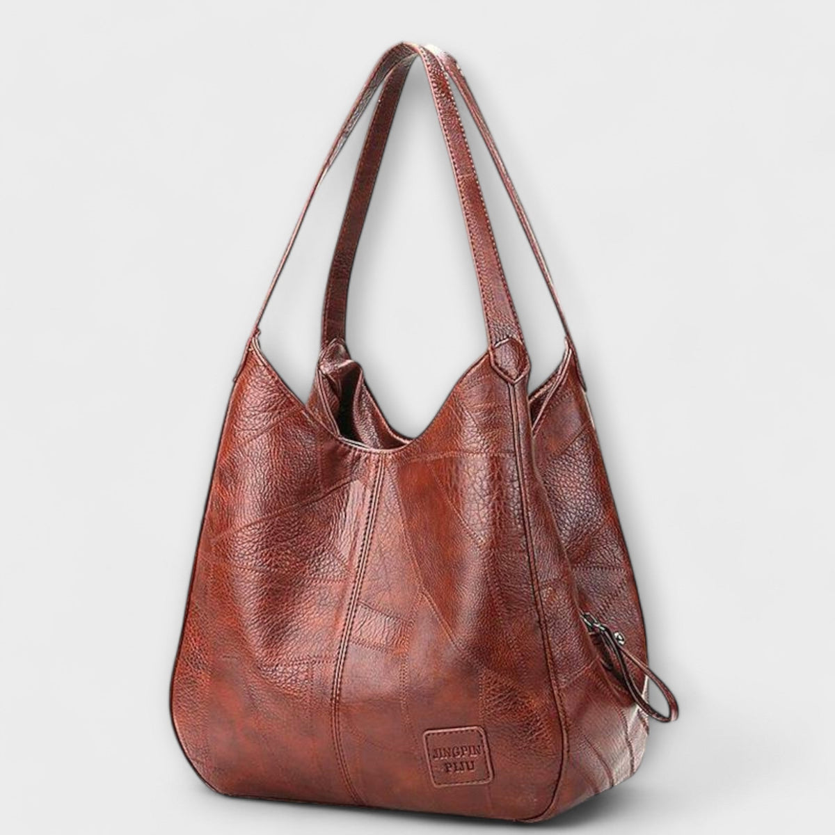 Olivia - Klassische Vintage-Ledertasche