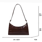 Olivia - Strahlende Ledertasche