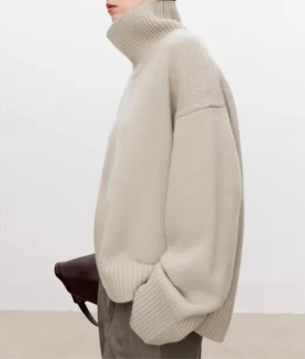 ELIANA I Pullover mit Stehkragen