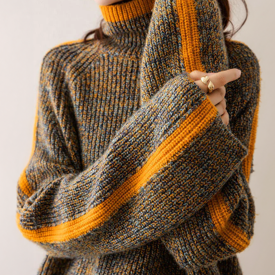 EVA I Rollkragen-Pullover