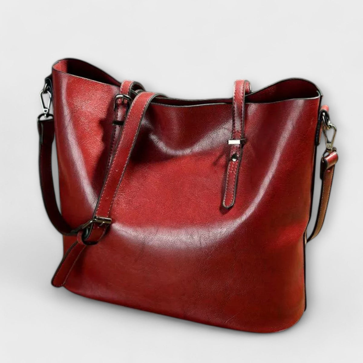 Olivia - Klassische Vintage Schultertasche