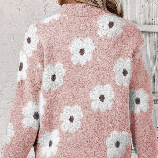 BLOOM | Pullover mit Reißverschluss-Kragen
