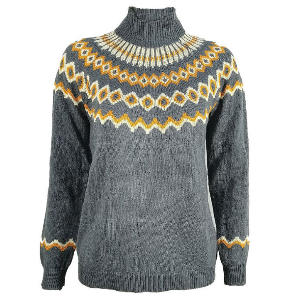 "Sylvia™ | Eleganter Rollkragenpullover" 

Here are a few alternative suggestions for the product title:

1. "Sylvia™ | Stilvoller Rollkragenpullover"
2. "Sylvia™ | Eleganter Rollkragenpullover für jeden Anlass"
3. "Sylvia™ | Chic Rollkragenpullover"
4. "