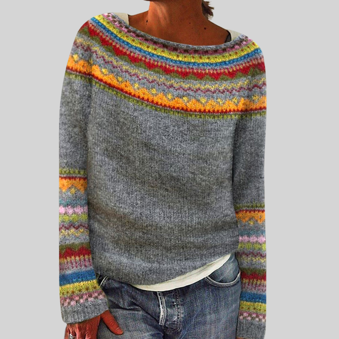 PIERINA I Vintage-Inspired Sweater