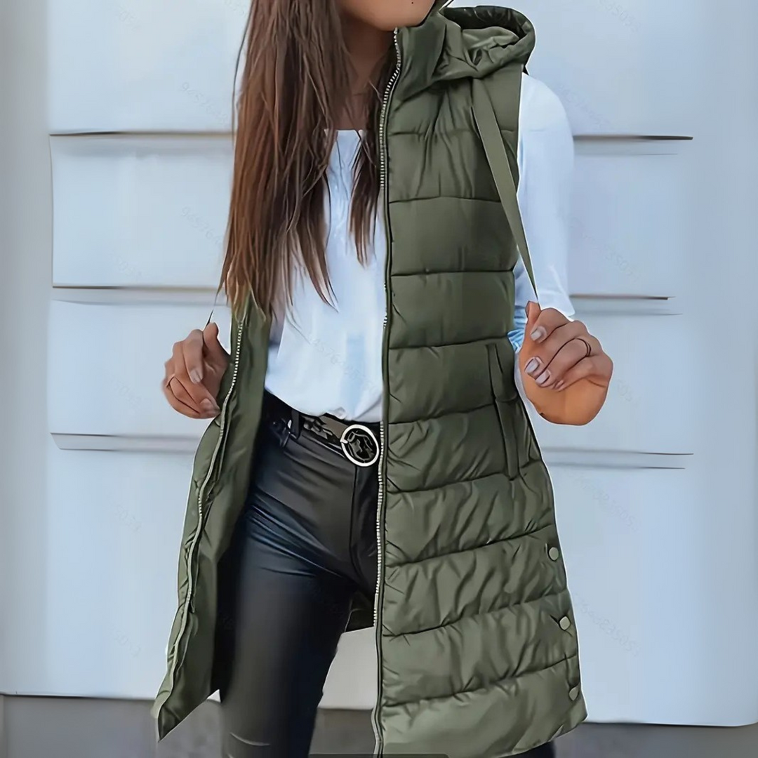 Rosemarie™ | Lange Damenweste für stilvolle Eleganz