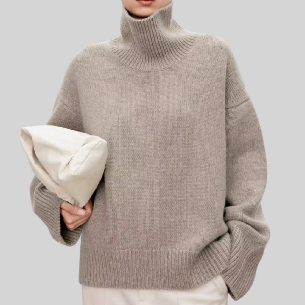 ELIANA I Pullover mit Stehkragen