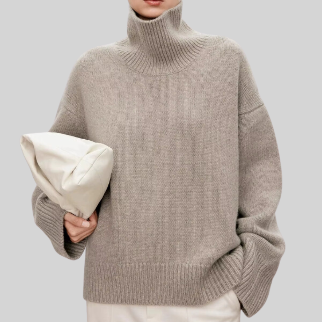 ELIANA I Pullover mit Stehkragen