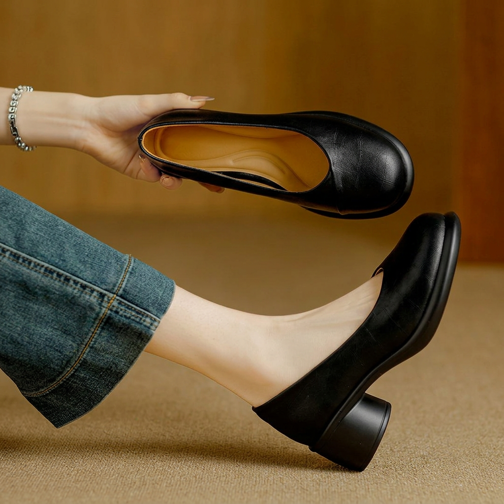 Christina Block-Heels