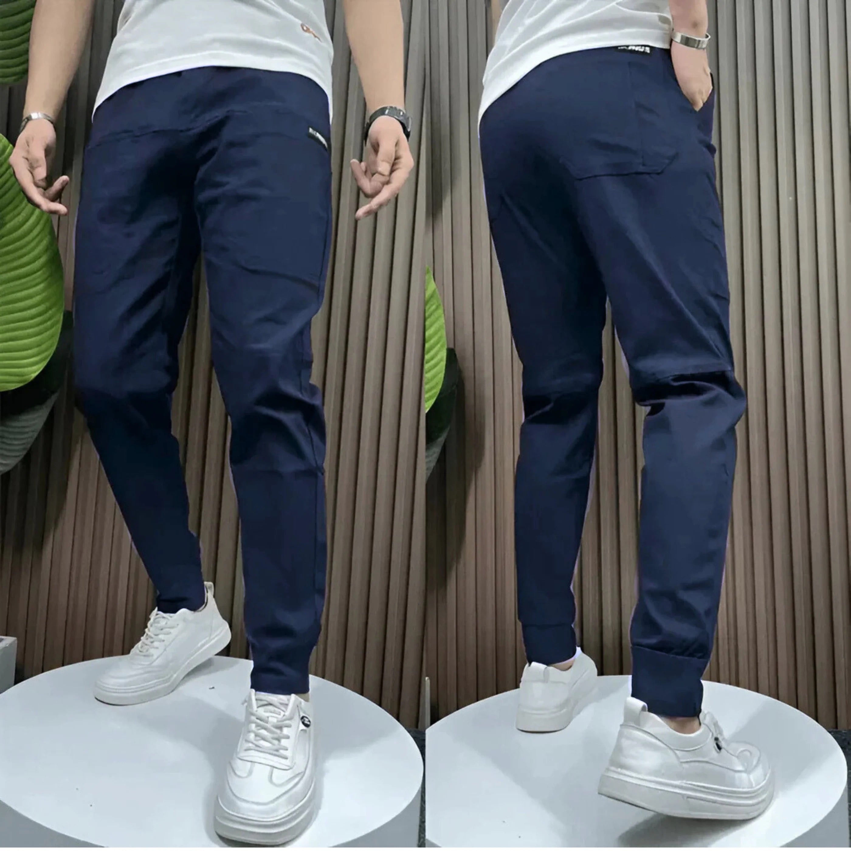 Tommaso | Premium Elastic Cargo Pants