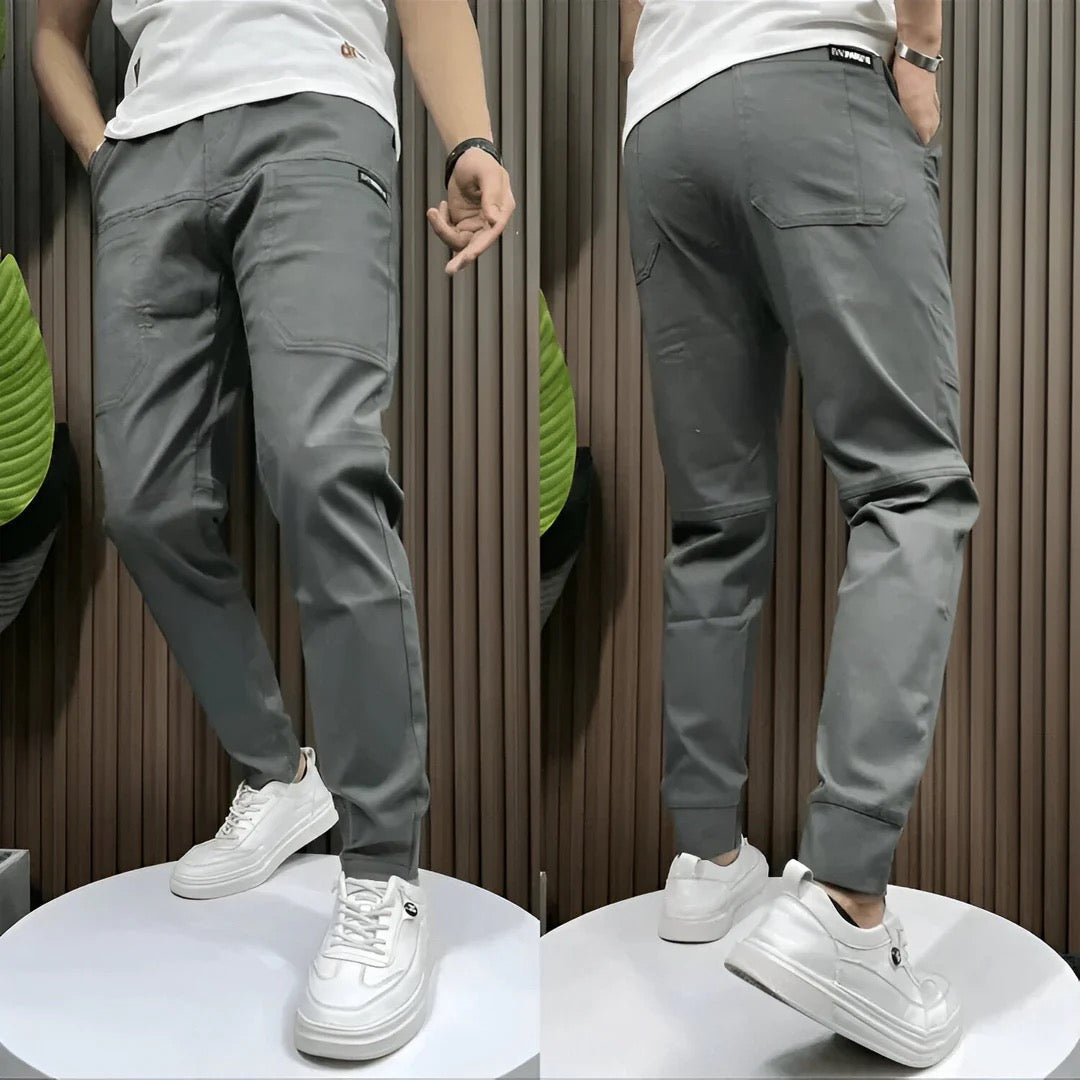 Tommaso | Premium Elastic Cargo Pants