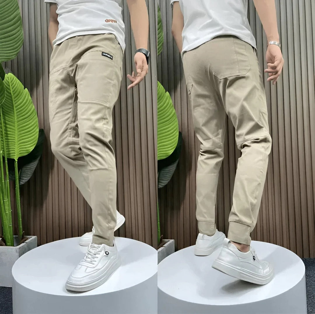 Tommaso | Premium Elastic Cargo Pants