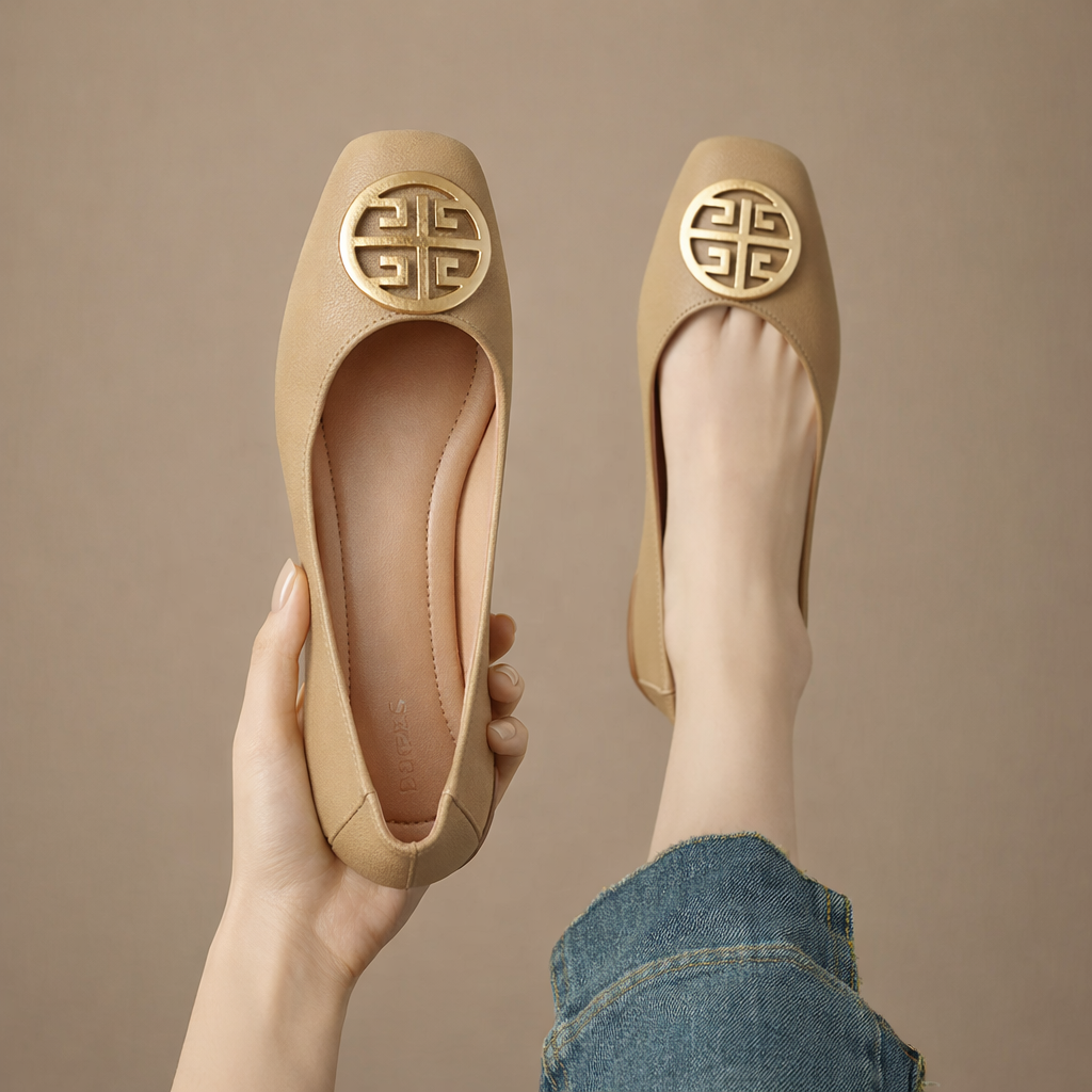 Obstgarten Leather Flats