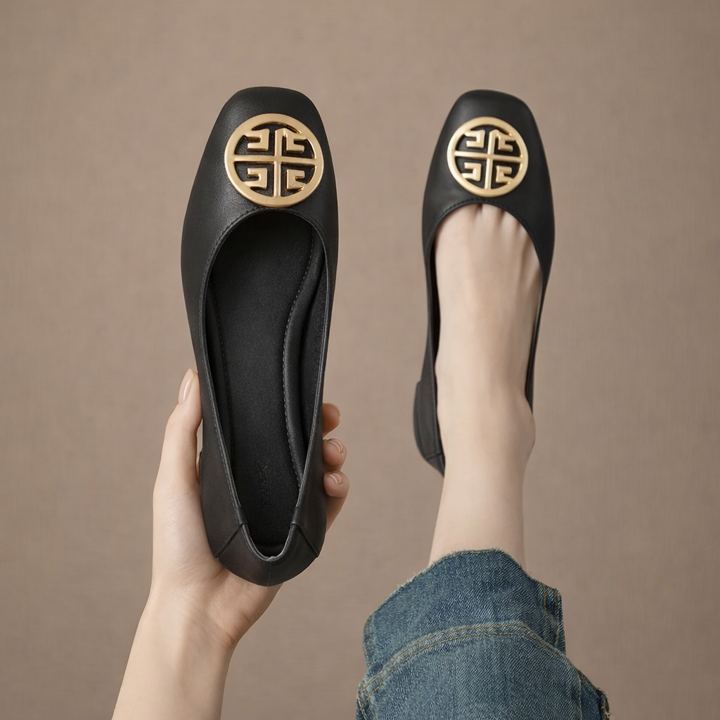 Obstgarten Leather Flats