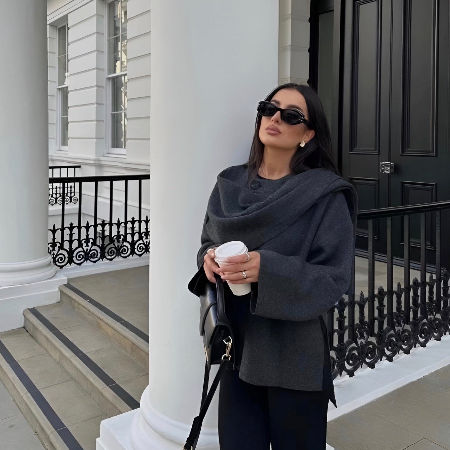 SOPHIA I Cape Coat