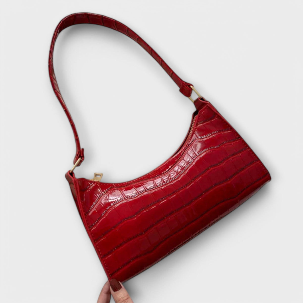 Olivia - Strahlende Ledertasche