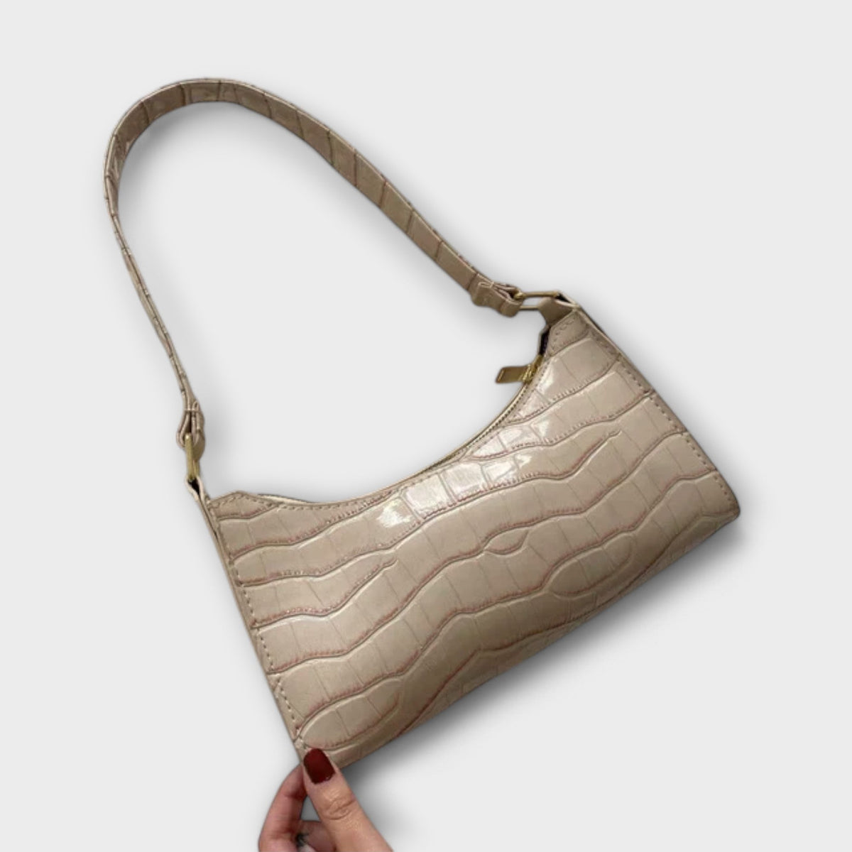 Olivia - Strahlende Ledertasche