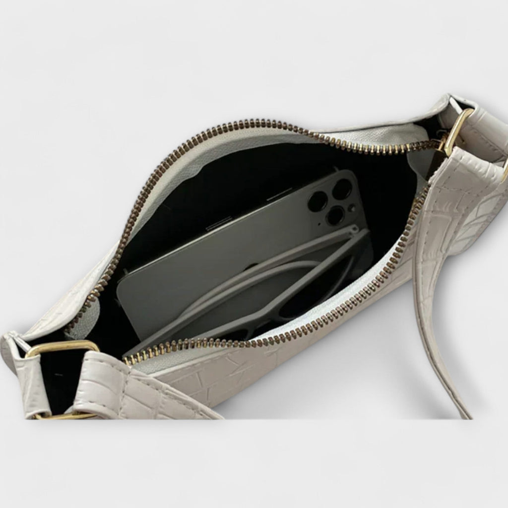 Olivia - Strahlende Ledertasche