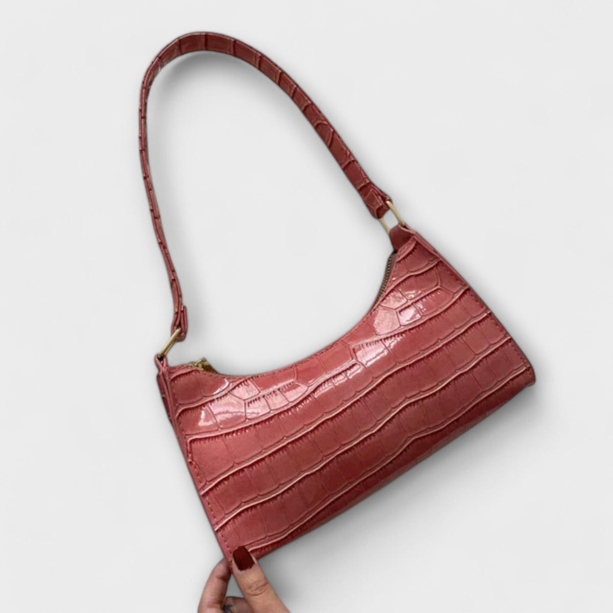 Olivia - Strahlende Ledertasche
