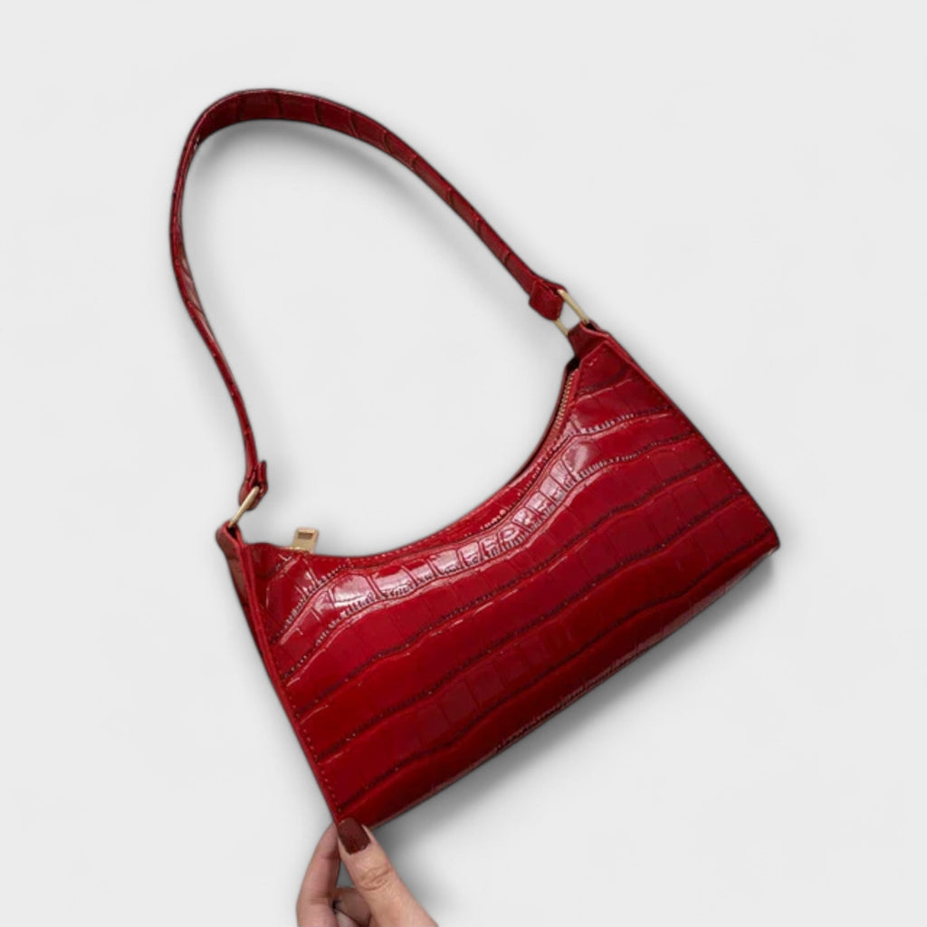 Olivia - Strahlende Ledertasche