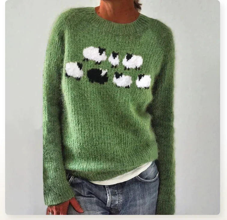 PIERINA I Vintage-Inspired Sweater