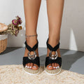 Jesse - Komfortable Ergonomische Keilabsatz-Sandalen