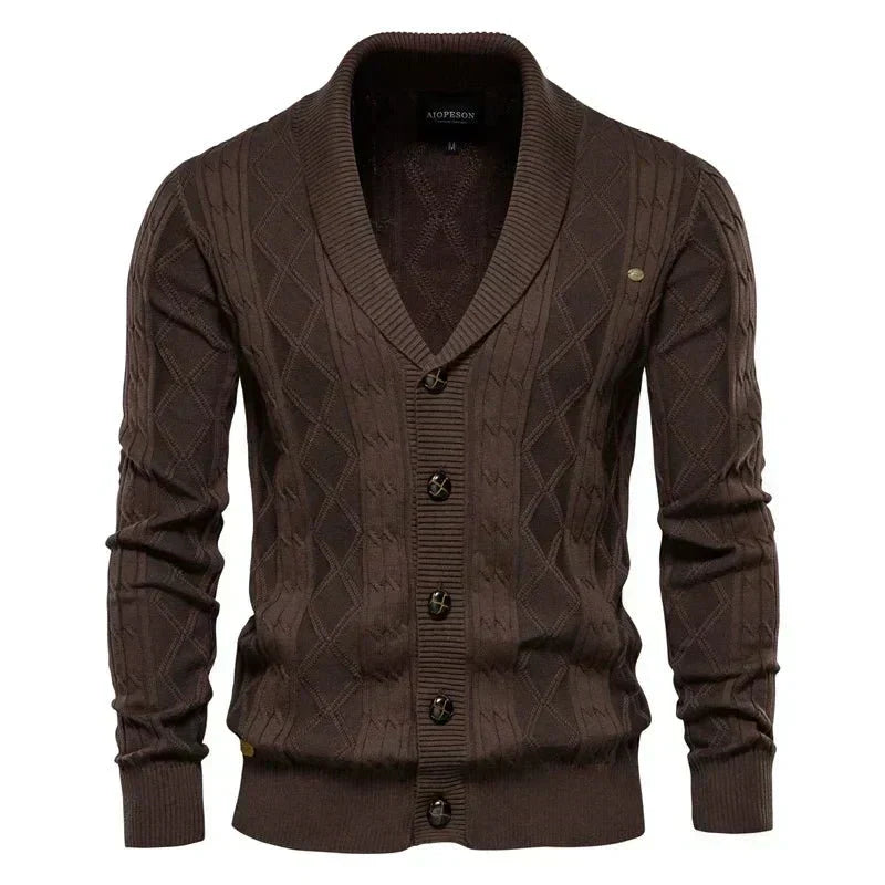 Waldemar | Herren Strickjacke mit Knopfleiste