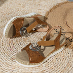 Jesse - Komfortable Ergonomische Keilabsatz-Sandalen