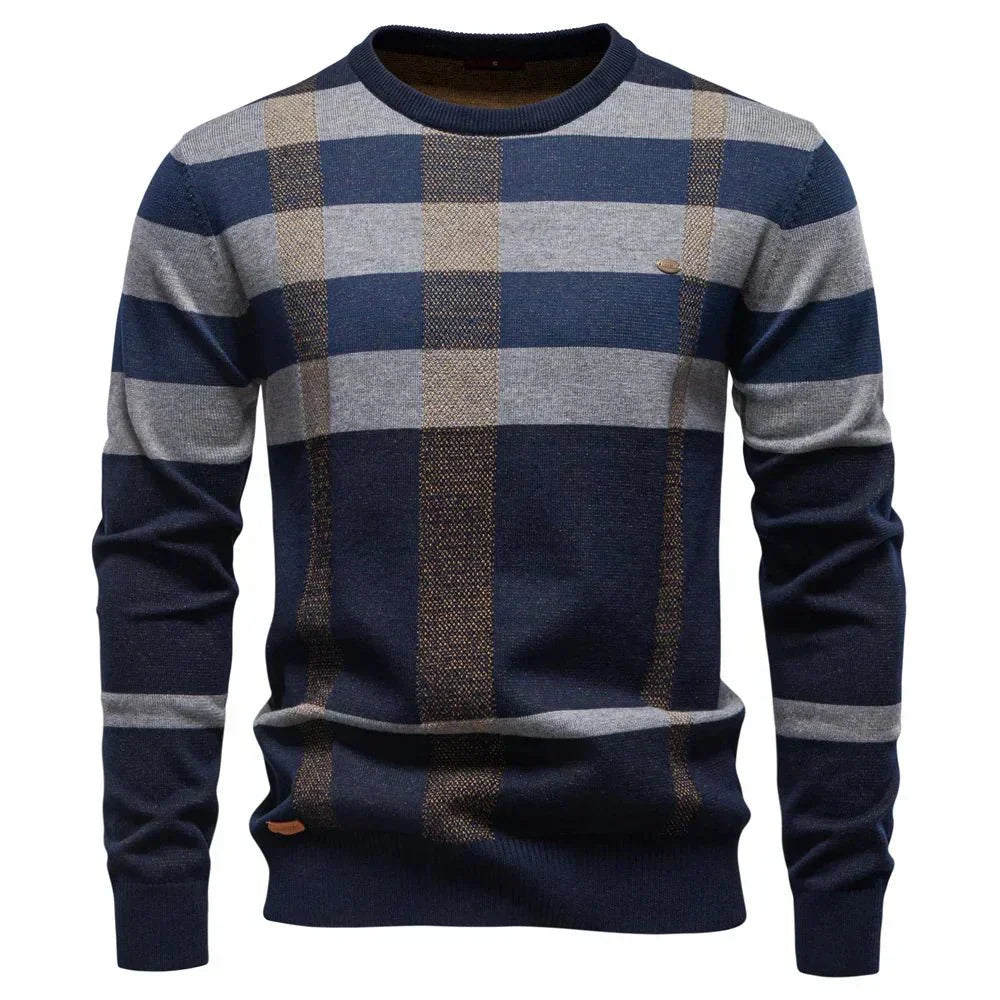 Rosenfeld | Herrenpullover im Diamantmuster
