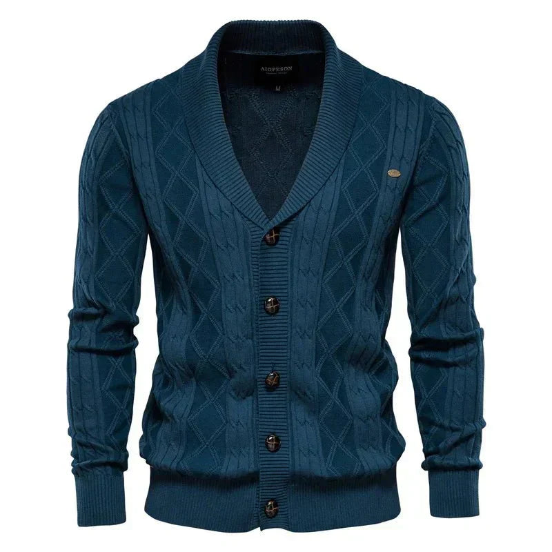 Waldemar | Herren Strickjacke mit Knopfleiste