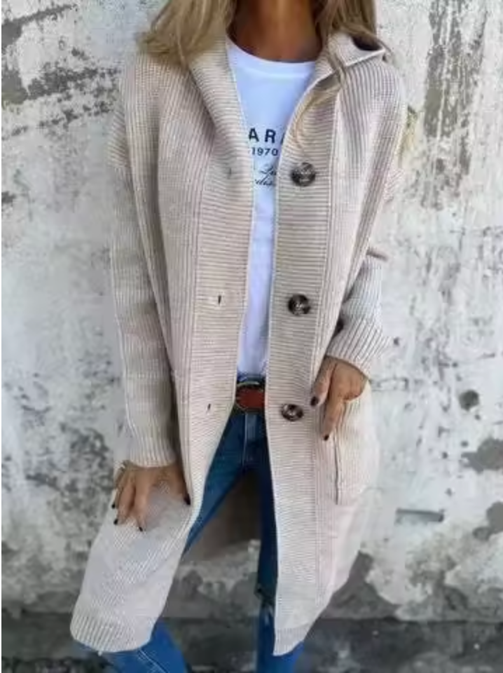 Giselle™ | Cozy Long Cardigan for Extra Warmth