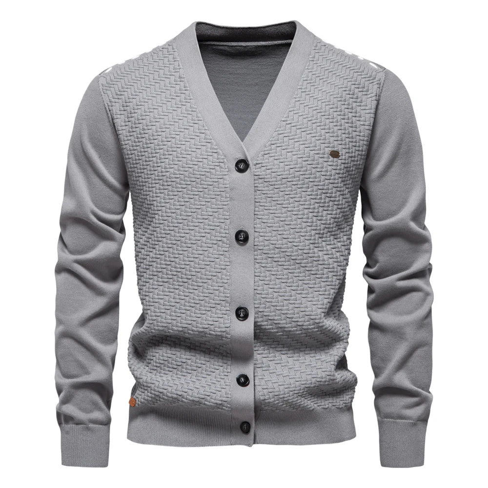 Schneider | V-Ausschnitt Herren Cardigan in warmer Ausführung