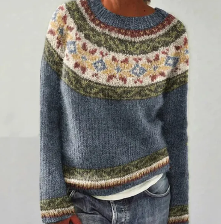 PIERINA I Vintage-Inspired Sweater