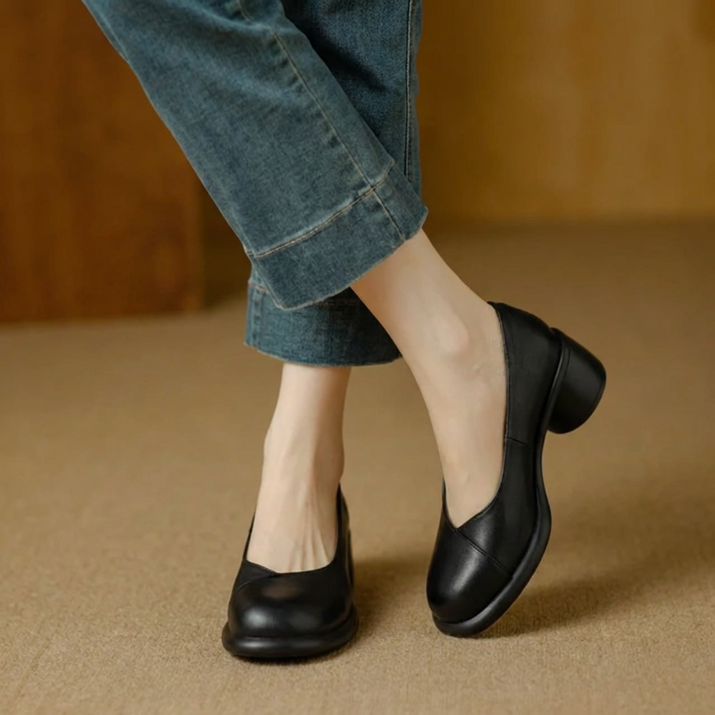 Christina Block-Heels