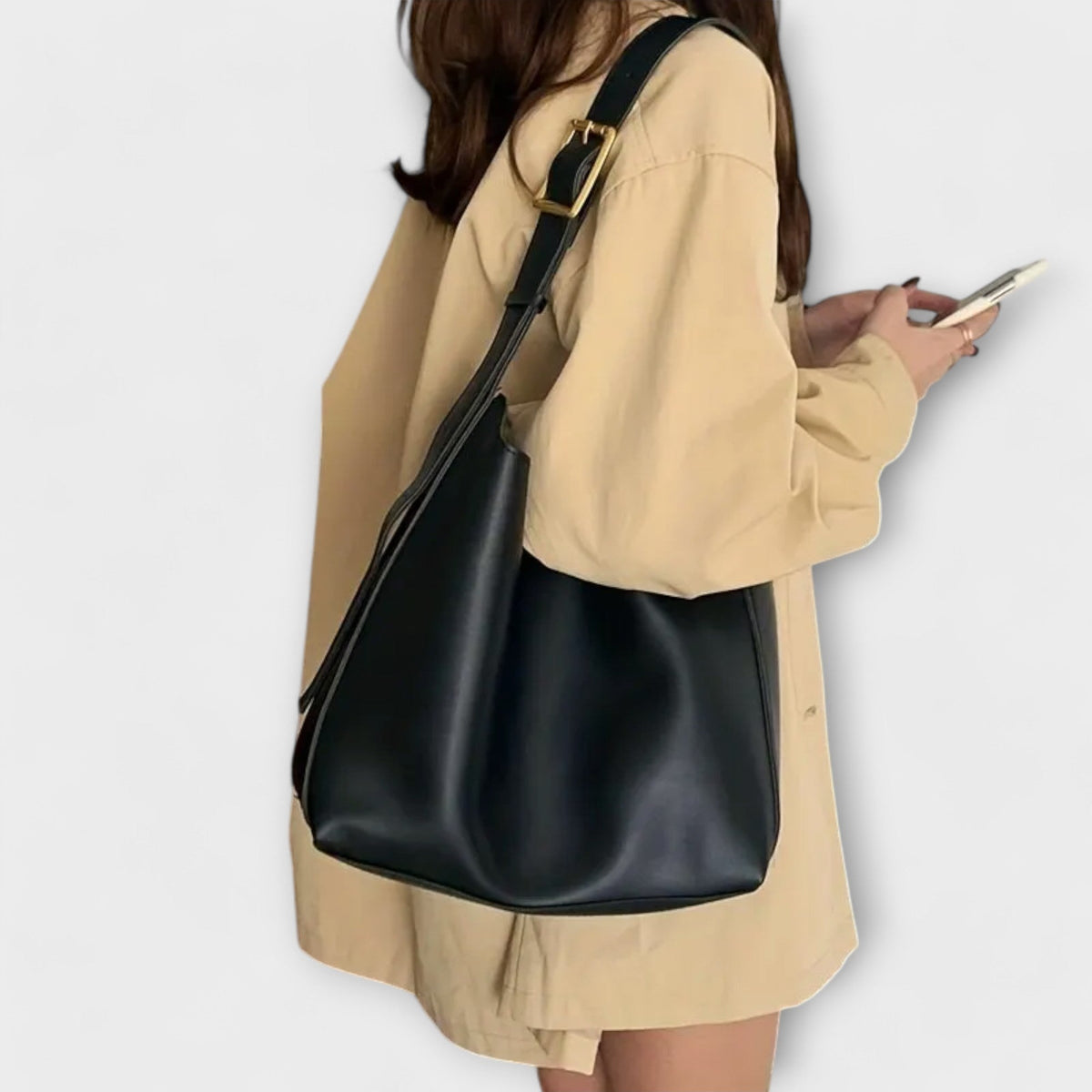 Olivia – Stilvolle Leder-Schultertasche