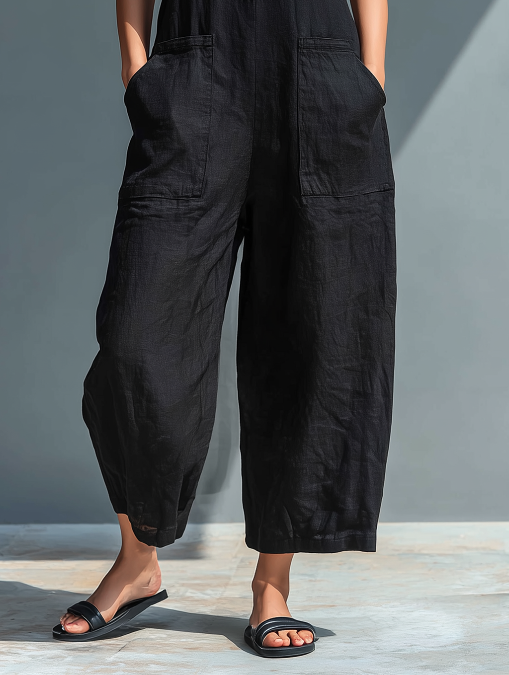 Lucinda | Stilvoller ärmelloser Jumpsuit