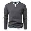 Alwin | Hochwertiges Langarmshirt aus gekämmter Baumwolle