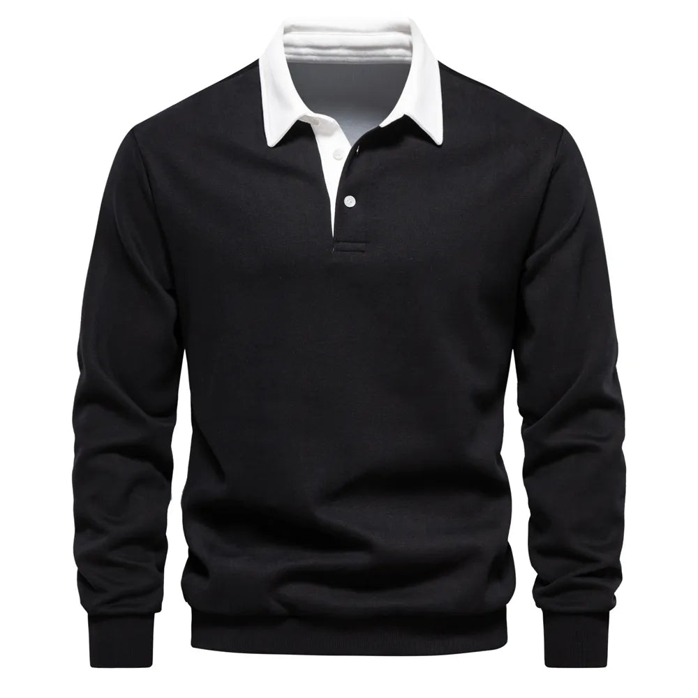 Raphael | Klassisches Herren Rugby-Poloshirt