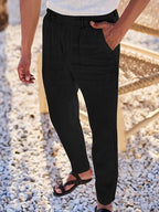 NICHOLS | Oversized Linen Pants with Drawstring