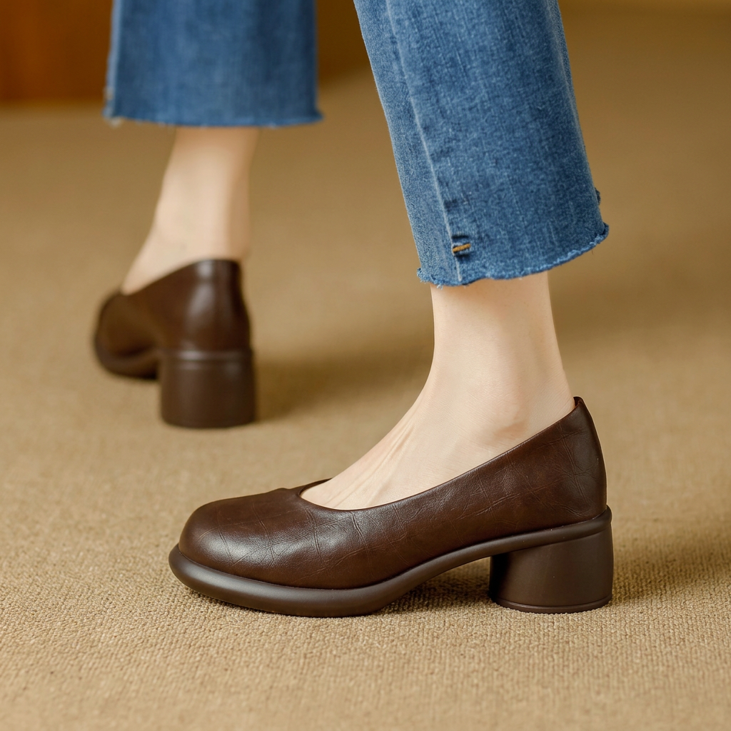 Christina Block-Heels