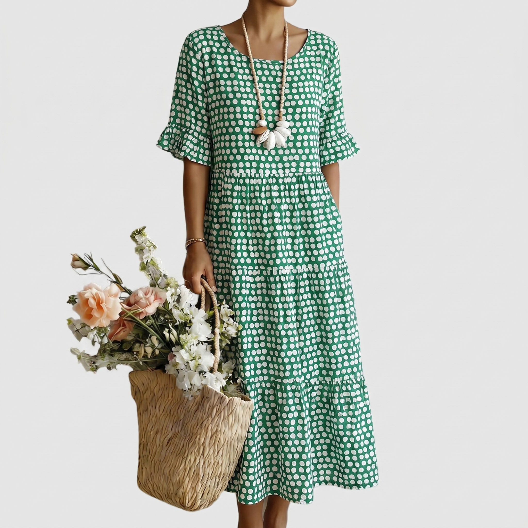 "ANASTASIA | BEQUEMES SOMMERKLEID" could be rewritten as "ANASTASIA | Lässiges Sommerkleid für Komfort".