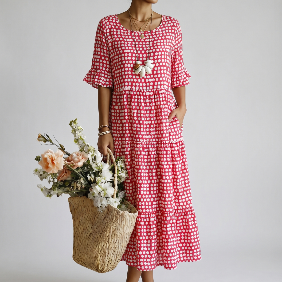"ANASTASIA | BEQUEMES SOMMERKLEID" could be rewritten as "ANASTASIA | Lässiges Sommerkleid für Komfort".