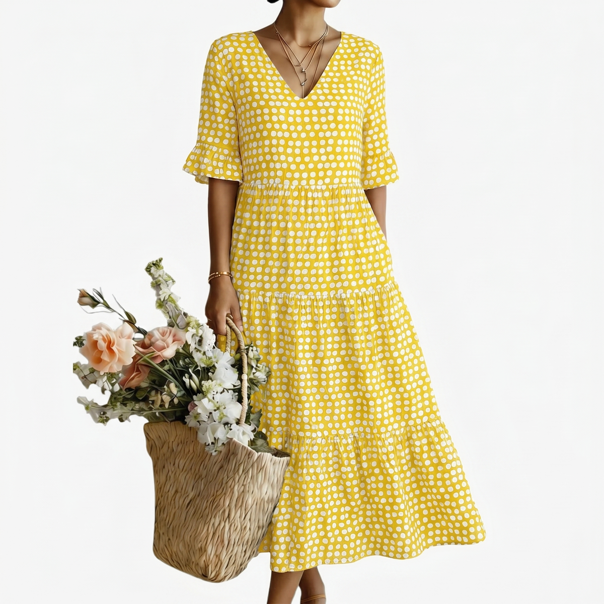 "ANASTASIA | BEQUEMES SOMMERKLEID" could be rewritten as "ANASTASIA | Lässiges Sommerkleid für Komfort".