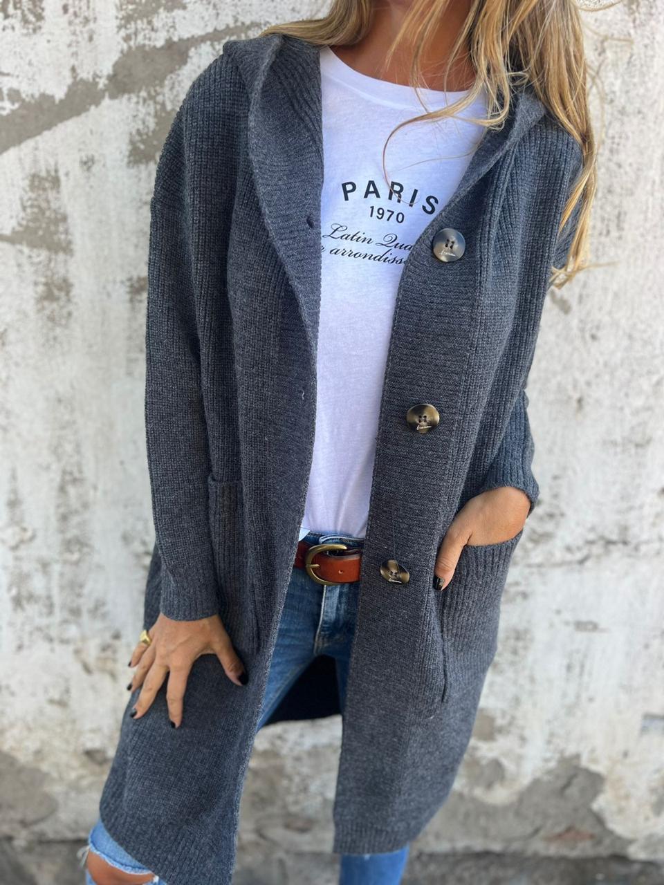 Giselle™ | Cozy Long Cardigan for Extra Warmth