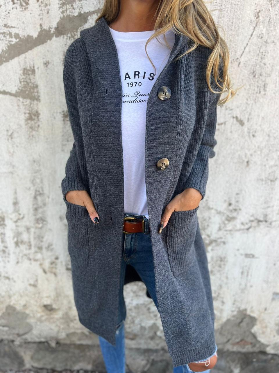 Giselle™ | Cozy Long Cardigan for Extra Warmth