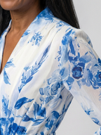Lillian | Maxikleid mit floralen Mustern und langen Ärmeln